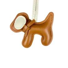 Patrulla canina portátil!Dijes de cuero para bolso de perro|   Mezclar y coincidir con anillos/cordones adjuntos|   Carry One para el diario Joy-PU Leather - Perfil Lateral - Ver 12