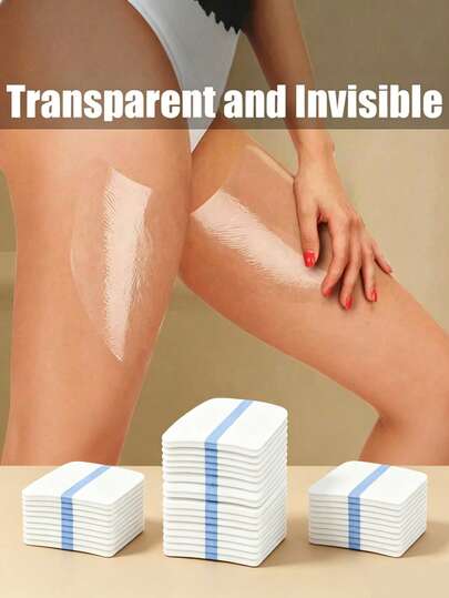 20pcs Women Anti-Chafing Thigh Bands, Can Be Used For Waistband Or Patches, Providing Comfort And Protection.Anti-Chafing Thigh Bands, Unisex, Effective Summer Anti-Friction Protection, Comfortable Fit, Protects Women's Thighs And Calves, Waist Band/Stickers Provide Comfortable Protection. Also Can Be Used As Anti-Chafing Thigh Bands, Anti-Chafing Thigh Patches And Transparent Skin Care Patches For Women's Thighs And Calves.