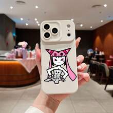 compatible with Appleおよびcompatible with Samsung Galaxyシリーズス スマホケース キャラクター  TPU素材、強化されたレンズ保護、瞳孔デザイン。 悪魔少女ケース  11  17e 手机壳  17e 手机壳 家族、恋人、友人、そして子供たちへのプレゼントに最適です。  S25 Edge/S23 Ultra/14 Plus/11 Pro/11 Pro Max/14 Pro Max/16/S24 Ultra/12/17e/Apple  Air/15 Plus/S23/12 Pro/S22/12 Pro Max/S25 Ultra/16 Pro/14 Pro/S25/17 Pro/S22 Ultra/14/15 Pro/ 13 pro/13/16 Plus/16 Pro Max/15 Pro Max/13 Pro Max/17/17 Pro Max/15/S24/16e - ホワイト - チェックする 25