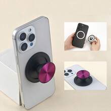 Supporto regolabile per telefono con funzione push-pull, supporto magnetico pieghevole per telefono con slot per anello, compatibile con iPhone e telefoni Android, supporto estensibile, regalo di compleanno per famiglia e amici, accessori per telefono, regalo per la festa della mamma - Multicolore - Visualizzare 3