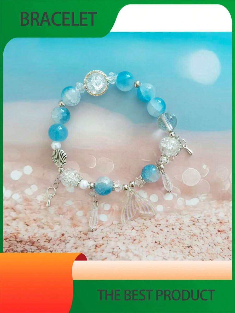 Thiết kế tinh tế và ngọt ngào, đa năng, thời trang và sang trọng, vòng tay lý tưởng cho ngày Valentine. - Một kích cỡ phù hợp cho tất cả - Xem 1