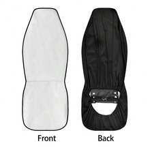 2pc Black And White Striped Car Seat Covers Car Accessories Seat Cover Gifts Idea Pack Of 2 Universal Front Seat Protective Cover - D - 查看 3