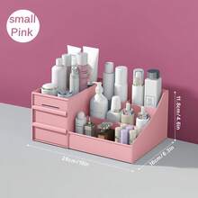 Cosmetic Storage Box, Vanity Organizer Rack, High-End Bathroom Vanity Countertop Skincare Organizer Cabinet - Desktop Storage Box - View 8