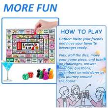 成人饮酒桌游，趣味互动派对饮酒游戏，适合游戏之夜、生日派对、家庭聚会或任何场合，21岁以上，2-8人游戏 - 彩色 - 查看 3