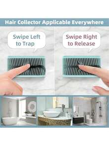 Atrapapelos grande para ducha, colector de pelo blanco con cerdas de silicona, atrapapelos, colector de pelo para ducha, agarrador de pelo, atrapapelos para bañera, colector de pelo para drenaje, protector de bañera, reduce el atasco del desagüe de la ducha, fácil mantenimiento. Despídete de perseguir el pelo disperso; deja que este protector de desagüe sea el guardián de tu desagüe de la bañera. Imprescindible para la temporada de vuelta al colegio. - Multicolor - Ver 10