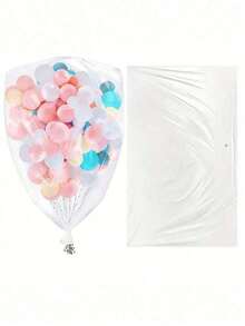 1pc Reusable Thick Balloon Storage Bag, Available In Multiple Sizes, Suitable For Mother's Day And Graduation Season - M - View 5