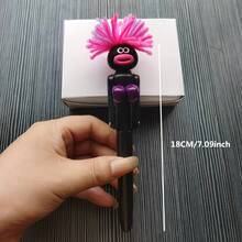 机器人拳击笔，可爱卡通互动减压笔，小学生减压圆珠笔，中性笔，趣味礼物 - 機器人拳擊筆 - 查看 3