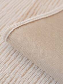 1pc Slip-Resistant Sofa Cover, Washable Chenille Fabric Sofa Protector, Universal Furniture Cover Suitable For Living Room, Beige, Pet & Child Friendly Sofa Slipcover Fit For L-Shaped Sofa, Loveseat, Sofa, 3-Seater Sofa, Corner Sofa (Sold Separately) - Beige - View 9