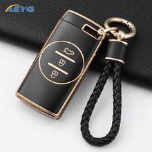 For Chery Tiggo7 5Xplus 3X Protection Shell Keychain Bag Keyless Interior Accessories TPU Car Remote Key Case Cover - Chery D Model - View 9