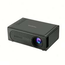 M200S Portable Mini Projector 320x240P Wired Screen Mirroring Multi-Interface USB SD AV HD Type-C, Home/Party/Office Use - Black - View 12