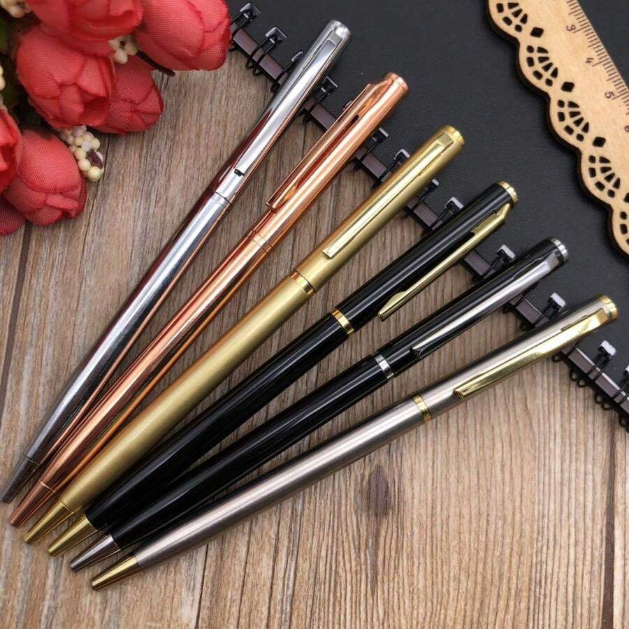 Bút bi Gopher nhỏ, thân bút bằng kim loại mạ điện, sản phẩm mới ra mắt năm 2026, bán chạy nhất. - Nhiều màu - Xem 1