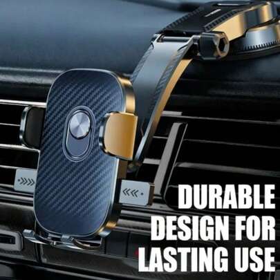 1 cái Giá đỡ điện thoại gắn khe gió ô tô mới, giá đỡ hút chân không tự khóa dành cho hệ thống định vị
