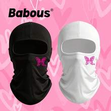 2pcs/1pc Women's Butterfly Print Face Mask, Unisex Breathable Balaclava, Multi-Purpose Cycling Face Mask Neck Gaiter, Suitable For Spring And Summer, Essential For Cycling, Outdoor, Running - Multicolor - View 4