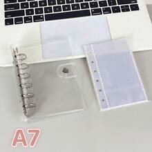 1套A7/A6尺寸透明内页替换装，PP材质替换页，PET透明贴纸相册 - A - 查看 13