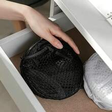 1 pièce Panier à linge pliable et grande capacité, design de stockage sans doublure, poignée ergonomique, tissu en maille respirant. Convient pour la buanderie, la salle de bain, la chambre et le salon, une solution de rangement idéale pour la maison, peut également être offert comme cadeau de pendaison de crémaillère. - Multicolore - Voir 5