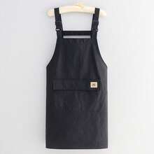 Japanese Style Waterproof Apron With Adjustable Strap And Spacious Front Pocket, Suitable For Kitchen And Baking - One Size Fits All - View 7