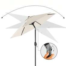 SONGMICS Patio Awnings - Beige - Ver 4