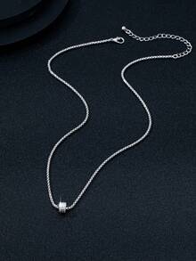 1pc Fashionable Casual Versatile Men's Pendant Necklace - Geometry - View 8
