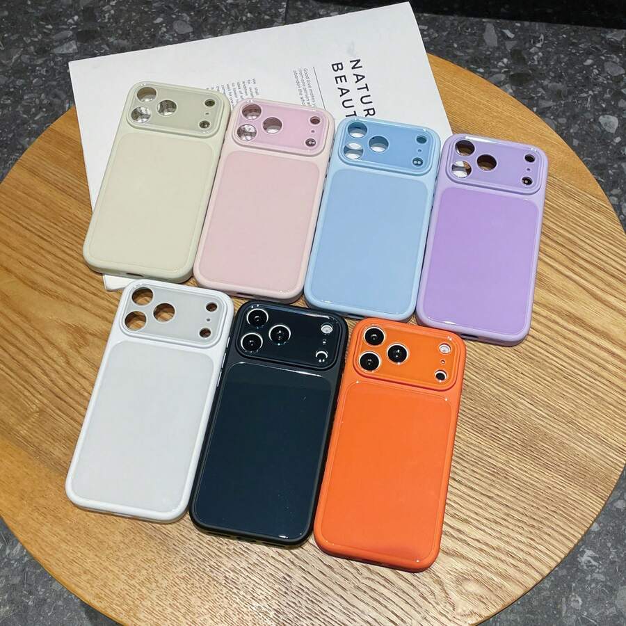 Ốp lưng điện thoại bằng kính bóng mới cho iPhone 17 Pro Max - Nhiều màu - Xem 1