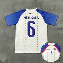 [48-Hour Shipping] Haiti National Team 2026-2027 Season Away White And Blue Short-Sleeved Football Jersey With Multiple Player Numbers 2 / 4 / 7 / 9 / 10 / 11 - 18號 - 查看 11