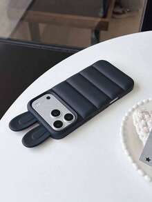 1 chiếc ốp lưng điện thoại hình tai mèo 3D có đệm, thích hợp làm quà tặng ngày lễ, tương thích với Apple 15, 16 Pro/Pro Max, 15, 16, 17, dùng được cho cả nam và nữ. - màu đen - Xem 2