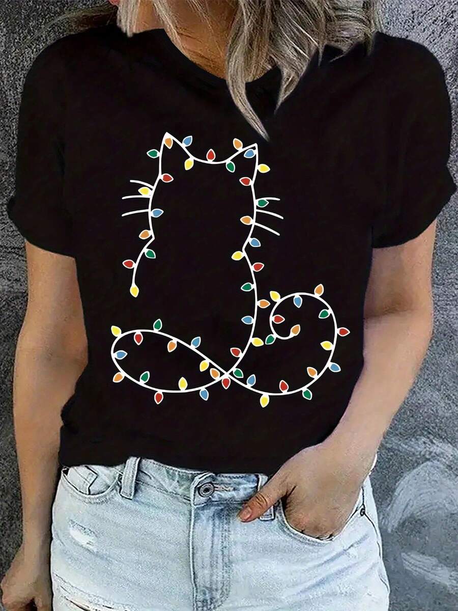 Women T-Shirts - Black - View 1