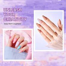 Beetles 32 Colors Spring Gel Polish Set - Purple Orange Red Brown Black White Blue Nude Green All Seasons Kit With Base Top Coat, UV LED Needed, Gifts For Women Fingertips Canvas - 32 Colors Fingertips Canvas Collection - 查看 3