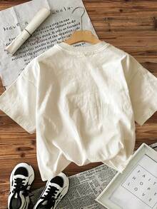 Women T-Shirts - [White] - View 8