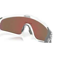 Oakley Latch Panel Sunglasses |  | Men Sunglasses - Matte Clear / Prizm Violet - View 7