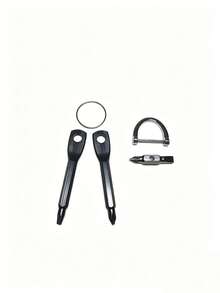 2-In-1 Keychain Screwdriver Set, Mini Pocket And Flat Head Screwdrivers With Keyring, Outdoor Survival Emergency Convenient Tool, Multi-Function Repair Kit - Black - View 16