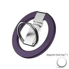 Magnetic Phone Ring Holder - Multiple Color Options, Ring Holder, Suitable For Phones, Phone Grips And Phone Accessories | Alloy Material Phone Holder | Durable Phone Holder, (Includes One Metal Plate,) - Multicolor - View 17