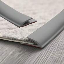 Nẹp viền thảm PVC chuyên nghiệp, tự dính, có thể cắt, dùng cho sàn nhà, tạo độ mềm mại, phù hợp với ngưỡng cửa. - A - Xem 2