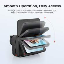 Untuk Insta360 GO Ultra, Casing Pelindung Silikon dengan Tutup Lensa & Tali Gantungan untuk Aksesori Insta360 GO Ultra (Tersedia dalam Warna Hitam, Merah Muda, Abu-abu), Aksesori Vlogging Perjalanan Olahraga Luar Ruangan | Pelindung Layar dan Lensa Kamera | Pemasangan Mudah | Perlindungan Penuh | Desain Ringan | Gratis Tutup Lensa, Tali Gantungan Anti-Hilang & Tali Pergelangan Tangan - View 3