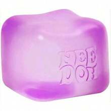 NeeDoh Bộ 10 món đồ chơi mềm hình khối Schylling Nice Cube, 1 món hình vuông 2.25 inch thiết kế siêu mềm dẻo, màu sắc tươi sáng kiểu retro, chất liệu cao su mềm dẻo cao cấp, kết cấu thạch trong suốt, cảm giác chạm mượt mà, không dính, dễ nặn, nhiều màu sắc, đồ chơi giảm căng thẳng kích thích giác quan. - Nhiều màu - Xem 6