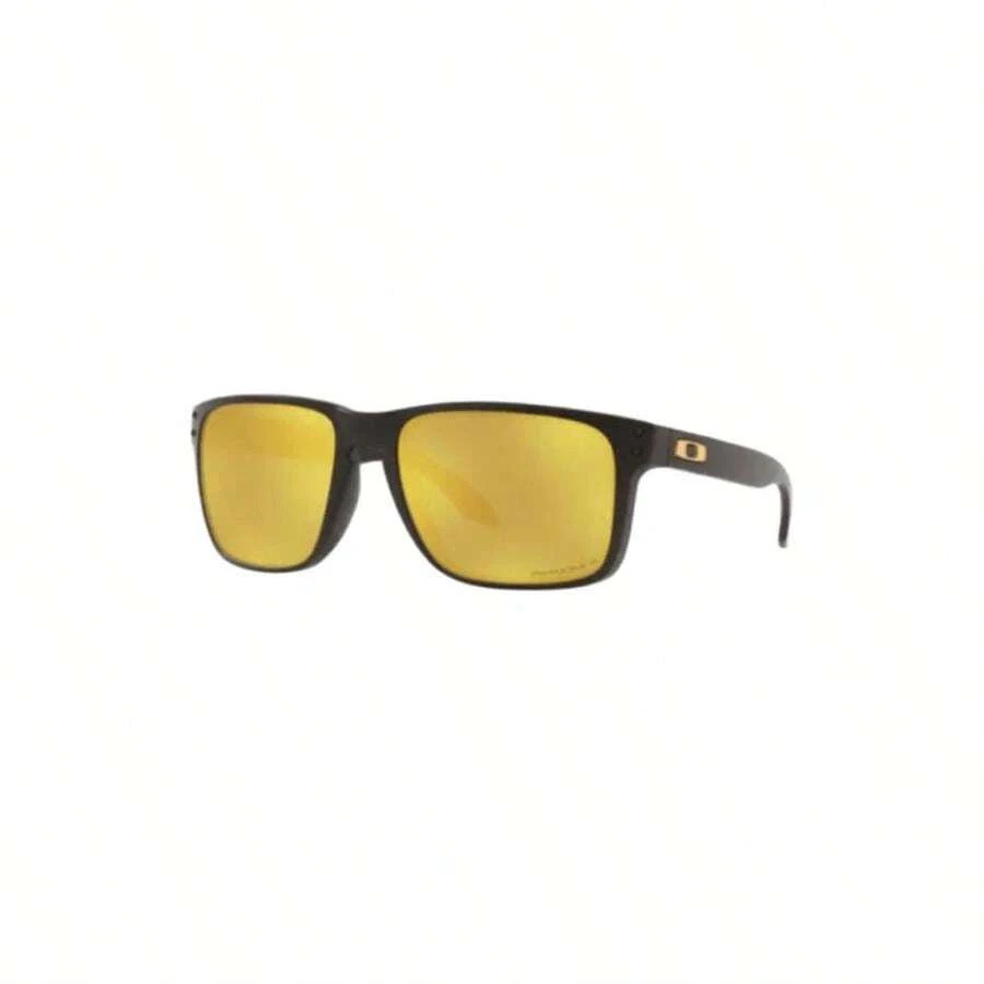 Oakley Holbrook Prizm Sunglasses - Men's | | Men Sunglasses - Matte Black / Prizm 24K - View 1