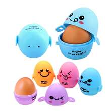 Camping Egg Holder Cartoon Eggs Storage Box Leakproof Egg Storage Box Container For Camping Travel Outdoor Picnic Hiking - Multicolor - View 6