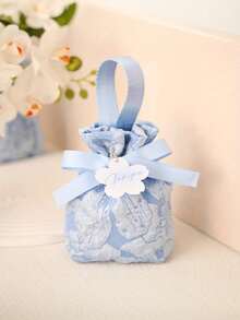 Túi quà thắt nơ dây rút, thích hợp cho sinh nhật, đám cưới, tiệc tùng, sự kiện kinh doanh, Giáng sinh, Halloween. - nhiều màu - Xem 5