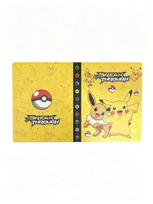 pokemon 卡片收纳盒，4格卡片收藏册，可容纳多达240张各种类型的卡片 - 彩色 - 查看 5