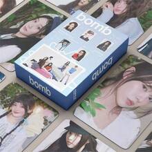 55PCS IL/LIT HD Double-Sided Collectible Photocards Are Made With High-Definition Fine Printing Technology, With Fresh And Soft Colors And Delicate, Natural Character Details. - Multicolor - View 6