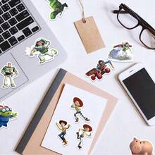 Monogram 50PCS Disney Princess Officially Licensed Cinder ella Aurora Ariel Belle Jasmine Mu lan Tiana Vinyl Waterproof Stickers Gifts Cartoon for Water Bottles Laptop Bumper Water Bottles Computer Phone Hard Hat Car and Decals - 彩色 - 查看 11