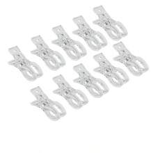 20 chiếc kẹp lò xo bằng nhựa trong suốt dày 3,5 inch | Kẹp cố định vòm bóng bay đa năng, thích hợp để cố định phông nền, kẹp thủ công chắc chắn cho tiệc sinh nhật, trang trí đám cưới, các dự án chế biến gỗ và studio chụp ảnh, bộ dụng cụ thiết yếu cho người đam mê thủ công. - Nhiều màu - Xem 11