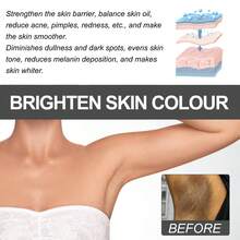 JAYSUING Crema blanqueadora Snow Bleach Elimina la melanina Nutre Ilumina Repara Reduce la acumulación de pigmento Codo Axila Muslo Fortalece la barrera cutánea Equilibra la producción de grasa de la piel Crema blanqueadora - Crema blanqueadora Snow - Ver 9