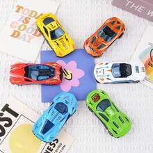 3Pcs Random Mini Diecast Cars Set With Track Launcher - Alloy Sports Car Toys For Boys, Pocket Racing Vehicles Gift - Multicolor - View 11