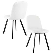 Dining Chairs - White - View 4