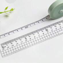 1pc Body Measuring Tape, Cute Mini Retractable Soft Tape Measure, High Precision Multi-Function, 60 Inch/150cm Length, Suitable For Waist, Bust, Hip, Height, Clothing, Household Measurement - Multicolor - View 9