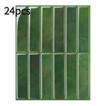 Brick Tile Pattern Self-Adhesive Wall Stickers, Peel And Stick Tile Wallpaper, Waterproof, Suitable For Living Room, Kitchen Backsplash, Bathroom, Zellige Style - A - View 16