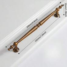 4个家具把手，复古欧式风格家具拉手，抽屉旋钮五金配件 - 4個 - 查看 15