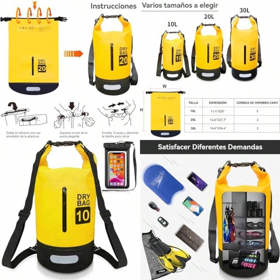 Fishing Bag - Yellow - View 1