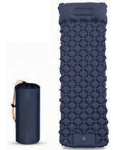 Tấm đệm ngủ ngoài trời, thảm cắm trại bơm hơi kèm gối, đệm du lịch gấp gọn, siêu nhẹ, không cần bơm hơi. - Nhiều màu - Xem 14