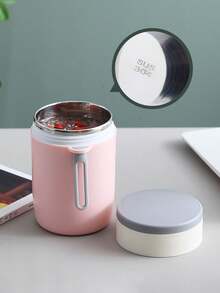 2026 New Personalized Customized Lunch Box, Insulated Cup, Soup Bowl With Lid And Spoon, Portable Office Supplies, Microwave , Unique Design, Back To School Season - Multicolor - View 5
